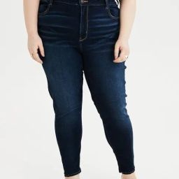 American Eagle Outfitters Blue Regular Fit Lightly Washed Jeans-picture-14