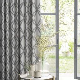 DDECOR Live Beautiful Grey Readymade 7 Ft. Door Curtain - Set of 1-picture-33
