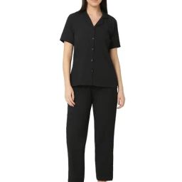 Smarty Pants Black Shirt With Lounge Pants-picture-17