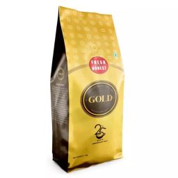 FRESH & HONEST GOLD 1 kg Roasted Coffee Beans 25years Anniversary Pack-image-94