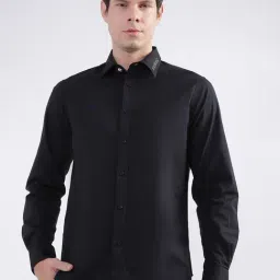 Iconic Men Solid Regular Fit Cotton Shirt-image-66