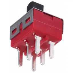 RS PRO PCB Slide Switch DPDT Latching 5 A at the rate of 28 V DC Top, 7347270P image 3
