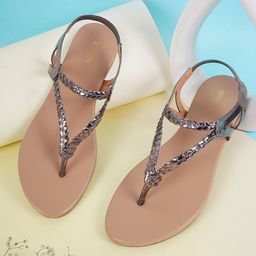 Anouk Women Open Toe Flats-44