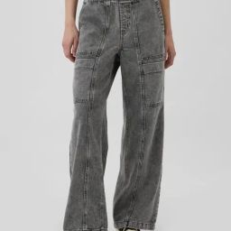 GAP Black Relaxed Fit Solid Jeans-image-103