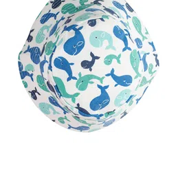 Nino Bambino Kids Printed Organic Cotton Bucket Hat-56