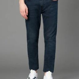 Red Tape Dark Blue Regular Fit Jeans-image-27