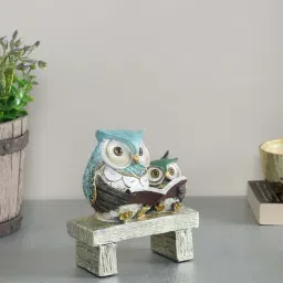 Tayhaa Multicolor Resin Decorative Statue - Set of 1-16