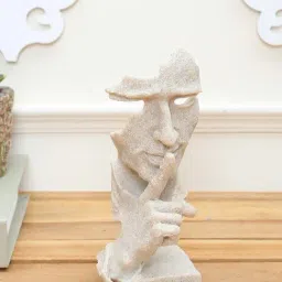 Tayhaa White Sand Stone Decorative Statue - Set of 1-image-94