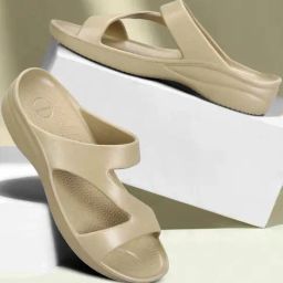 Paragon Women's Beige Slides-picture-3