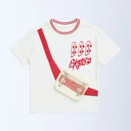 HOP Kids by Westside White Skater-Inspired Cotton T-Shirt-picture-35