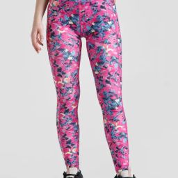 Only Multicolor Printed High-Rise Tights-31