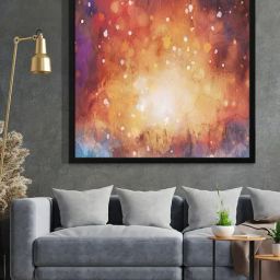 999Store Printed Brown Canvas Wall Art-16