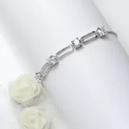 GIVA 92.5 Sterling Silver Bracelet for Women-picture-32