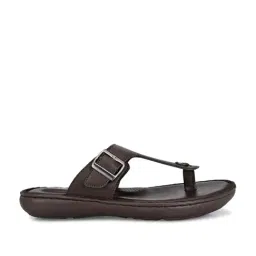 Shences Men's Brown Thong Sandals-picture-36