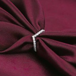 GIVA 92.5 Sterling Silver Classic Zircon Vanki Ring-image-32