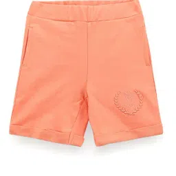 U.S. Polo Assn. Kids Orange Solid Shorts-picture-48
