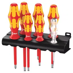 WERA SCREWDRIVER SET, VDE, 160 I/7-32