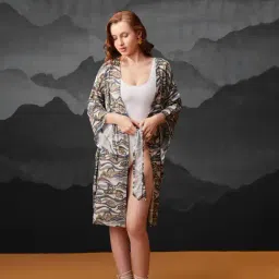 CMGE Multi Color Modal Solid Shrug-picture-32