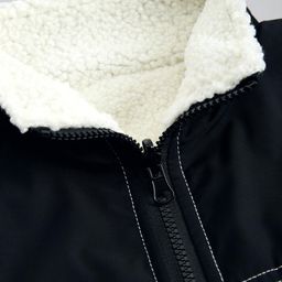 Hopscotch Boys Black Denim Solid & Colourblocked Reversible Jacket-picture-41