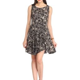 CORSICA Floral Print Fit & Flare Dress-picture-34