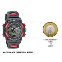 Sonata SF Hustler NS77116PP03W Analog-Digital Watch for Men image 5