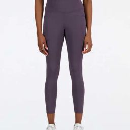 New Balance Purple Slim Fit Sports Tights-image-24