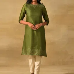 Folksong By W Green Printed Straight Kurta-image-39