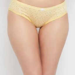 Clovia Multi Cotton Regular Fit Floral Panties-picture-4