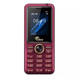 Cellecor E6+ Feature Phone 2G Dual SIM 4.57 cm (1.8 inch) 2750 mAh Battery, Red Wine-image-84