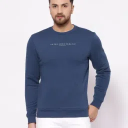 Red Tape Blue Regular Fit Graphic Sweatshirt-image-78