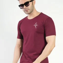 John Peters Men Printed Bio Finish Applique T-shirt-picture-25