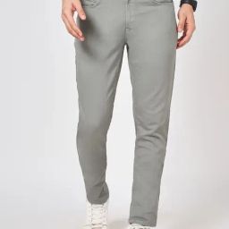 Sf Jeans By Pantaloons Green Cotton Slim Fit Jeans-picture-25