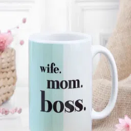 FNP Multicolor Ceramic Printed Super Special Mom Mug (325 ml)-image-45