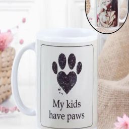 FNP Multicolor Ceramic Printed Fur Mom Coffee Mug (325 ml)-9