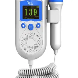 accusure Dr. Gene Professional Portable Parental Baby Heart beat Sound Monitor Heartrate Detection (White)-picture-33
