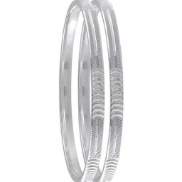Rihi by P.C. Chandra Jewellers Simple Sleek Bangle Pair For Women & Girls-14