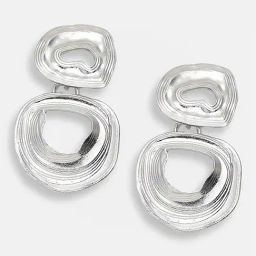 Sohi Silver Plated Party Designer Drop Earrings-image-99