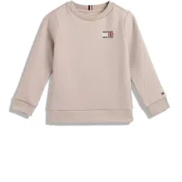 TOMMY HILFIGER Boys Beige Solid Sweatshirt-image-32
