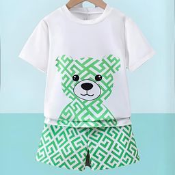 ELPIXIE FASHION Kids-Unisex Cotton Blend Clothing Set-image-60