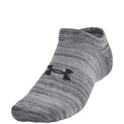 UNDER ARMOUR Grey Polyester Solid Socks-30