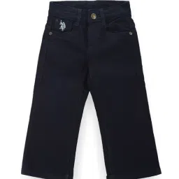 U.S. Polo Assn. Kids Blue Solid Jeans-picture-2