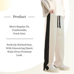 Vimal Jonney Off White Regular fit Other Trackpants-picture-38