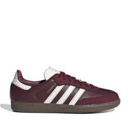 Adidas Originals Women's SAMBA OG W Maroon & Off White Sneakers-picture-19
