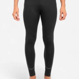 Kipsta by Decathlon Black Skinny Fit Sports Tights-image-13