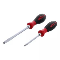 WIHA SCREWDRIVER SET, HD SLOTTED/PHILIPS, 2PC, 53082-23