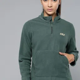 HRX by Hrithik Roshan Fleece Outdoor Sweatshirt-image-38