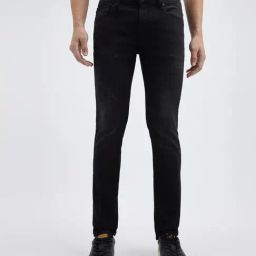 Pepe Jeans Black Skinny Fit Jeans-image-9
