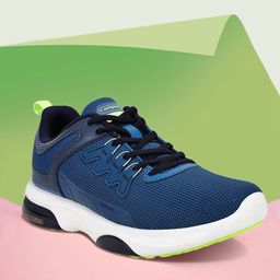 Campus Men Navy Blue Mesh Running Shoes-picture-39
