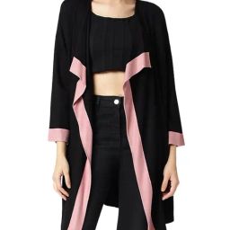 Liu Jo Nero & Daydream Rose Regular Fit Shrug-picture-40