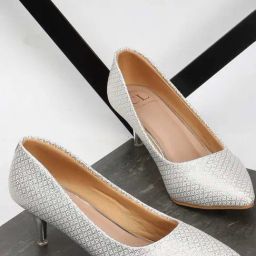 Carlton London Women's White Stiletto Pumps-image-34